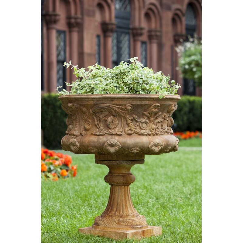 Campania International, Inc Smithsonian Cast Stone Urn Planter